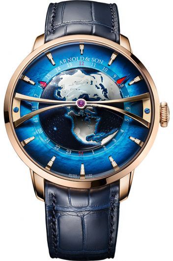 Buy Arnold & Son Globetrotter Watch - 18
