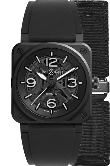 Bell & Ross BR03A-BL-SKCE/SRB