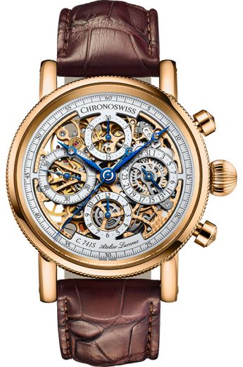 Chronoswiss Sirius Automatic Watch | CH-7548T.1S-PU/39-2