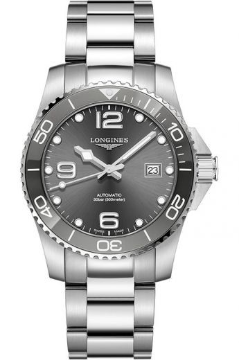 Longines HydroConquest 41 mm Watch in Black Dial