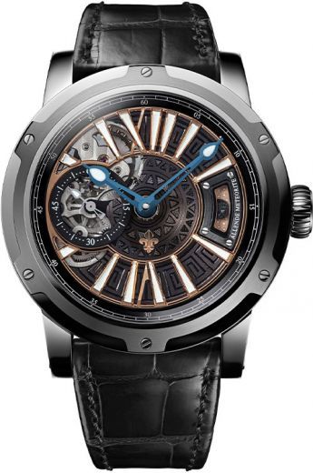 Louis Moinet Allende Meteorite 43.2 mm Watch in Black Dial