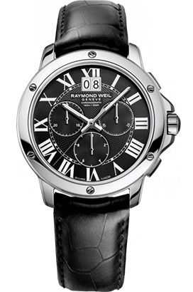 Raymond Weil Tango Automatic Men Watches in Round case Black Dial