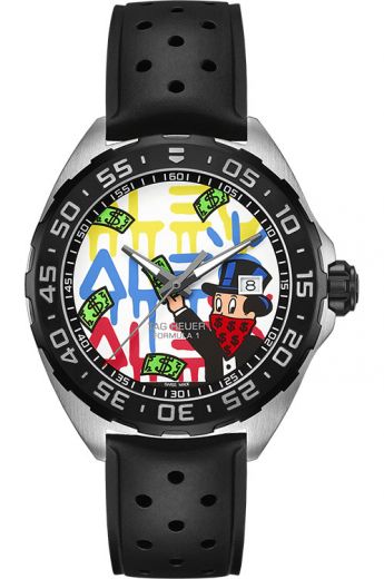 【アキオ】TAG Heuer Professional CK1111 TAG Heuer 2000 Classic Chronograph CK1111-0 White / Blue