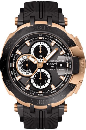 Tissot T-Sport Automatic Men Watches in Round case Anthracite Dial