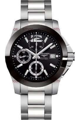 Longines Conquest 41 mm Watch in Black Dial