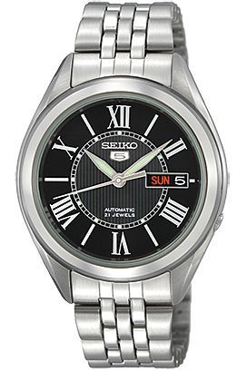 Seiko 5 Sports 38 mm Watch in Black Dial