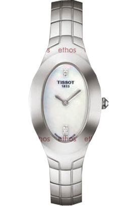 Tissot Oval T 21 mm Watch in MOP Dial