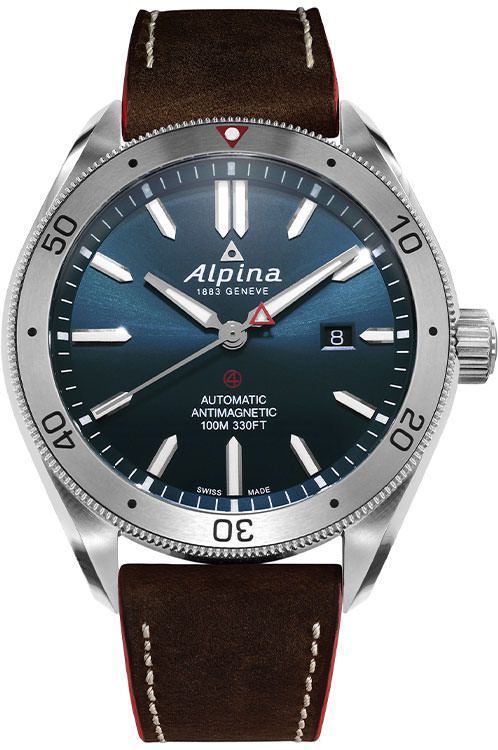 Alpina Alpiner 44 mm Watch in Blue Dial