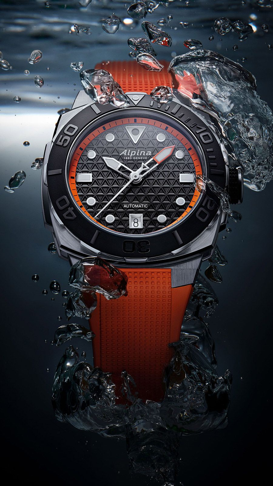 Alpina Seastrong Automatic Watch | AL-525BO3VE6