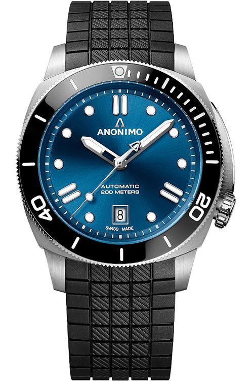 Anonimo Nautilo 42 mm Watch in Blue Dial