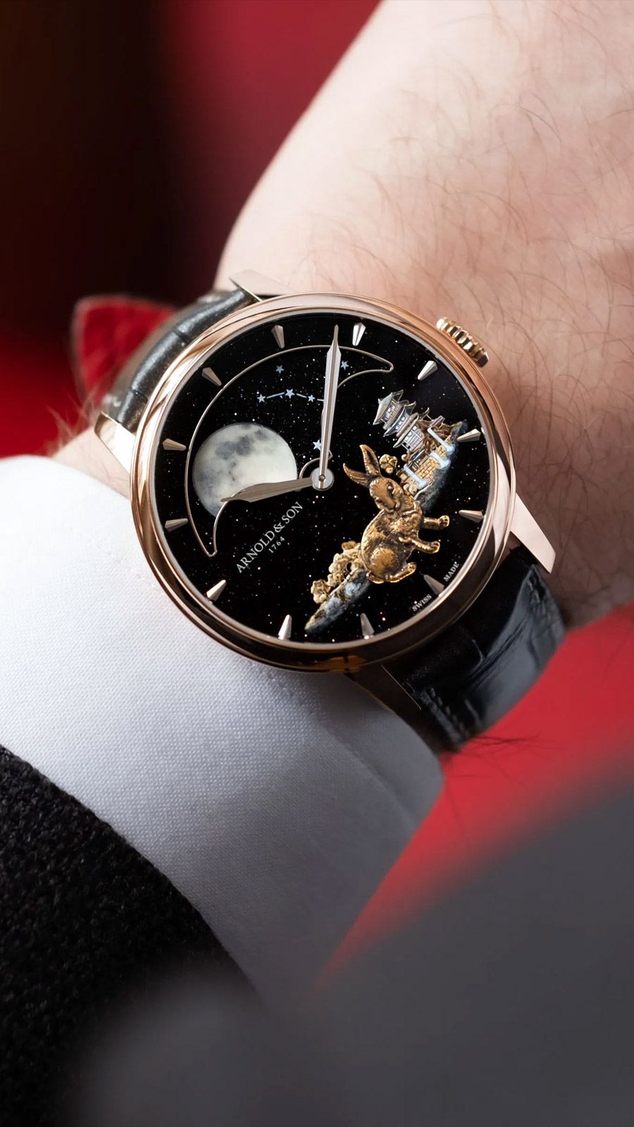 Arnold & Son Perpetual Moon Manual Winding Watch | 1GLBRZ06AC161A