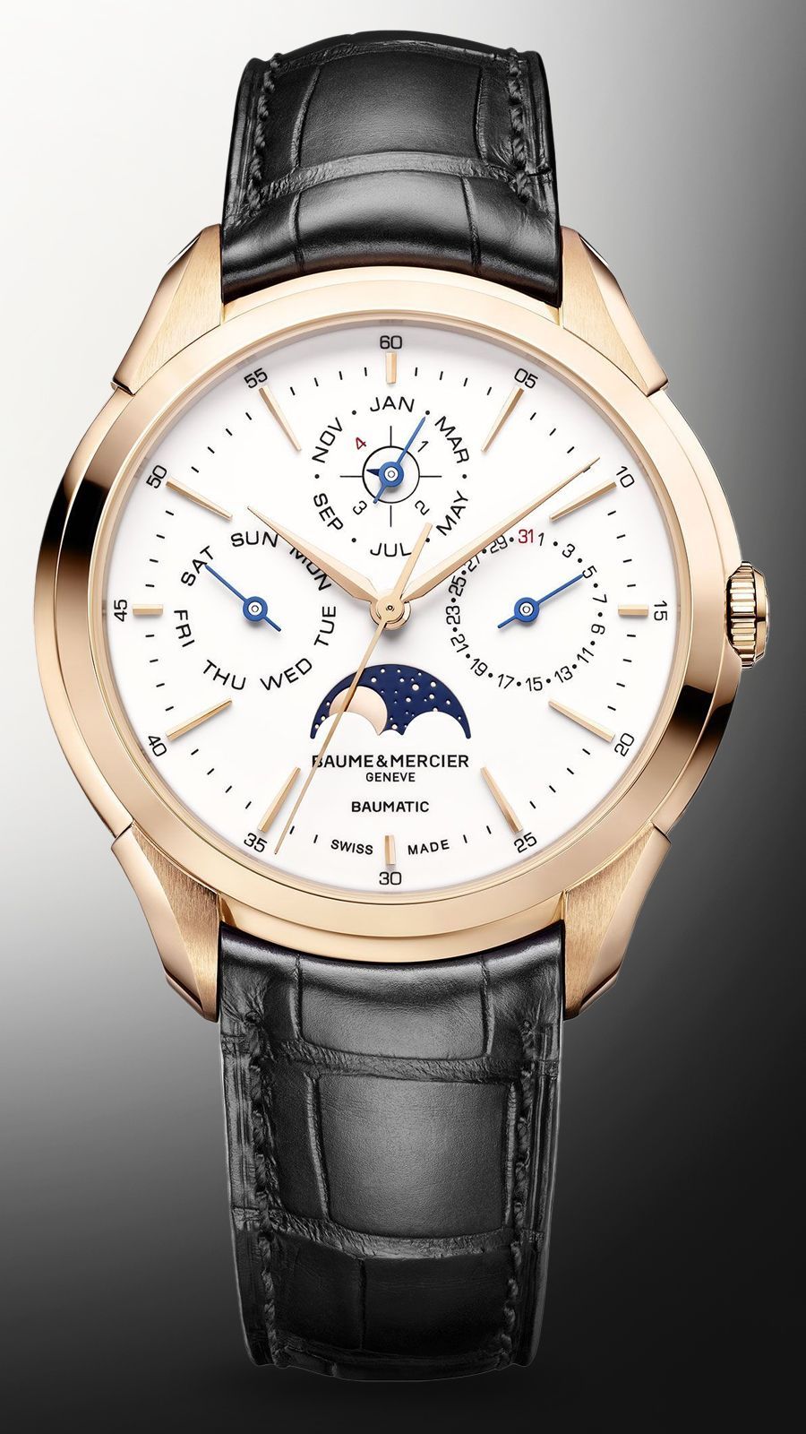 Baume & mercier clifton baumatic perpetual calendar hotsell