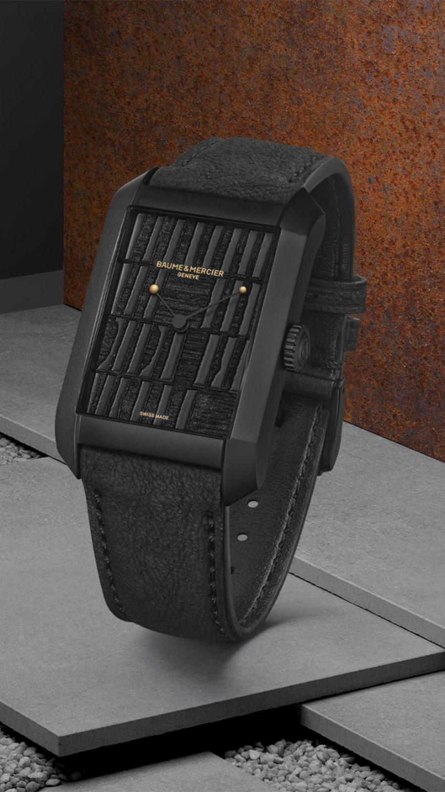 Baume & Mercier Hampton 31 mm Watch in Black Dial 