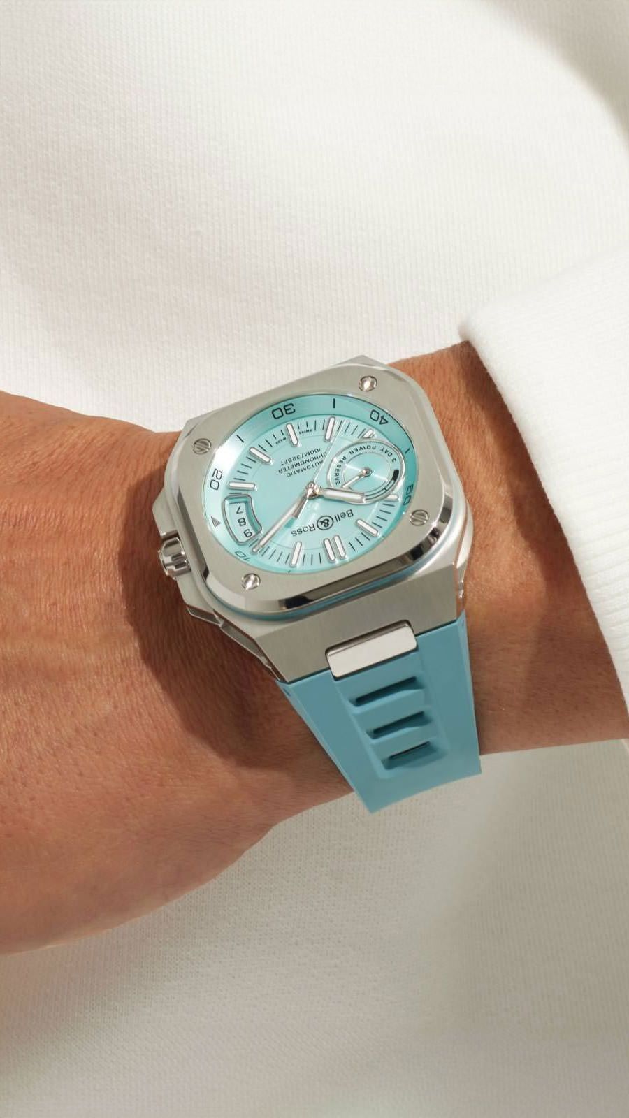 Bell Ross BR X5 41 mm Watch in Blue Dial