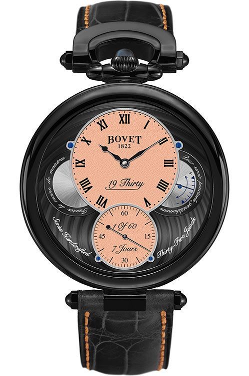 Bovet 19Thirty Great Guilloch 42 mm Watch in Salmon Dial