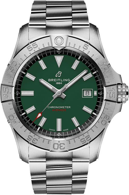 Breitling Avenger 42 mm Watch in Green Dial