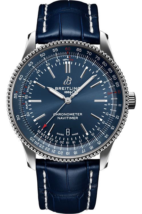 Blue face 2025 breitling watch