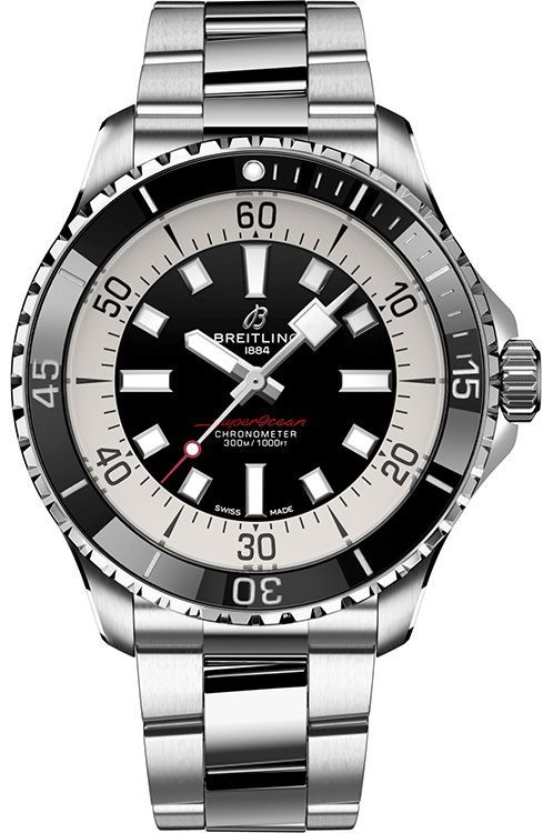 Breitling Superocean 44 mm Watch in Black Dial