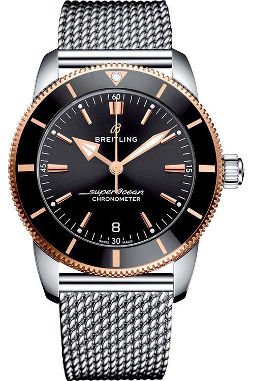 Breitling Superocean Heritage 42 mm Watch in Black Dial