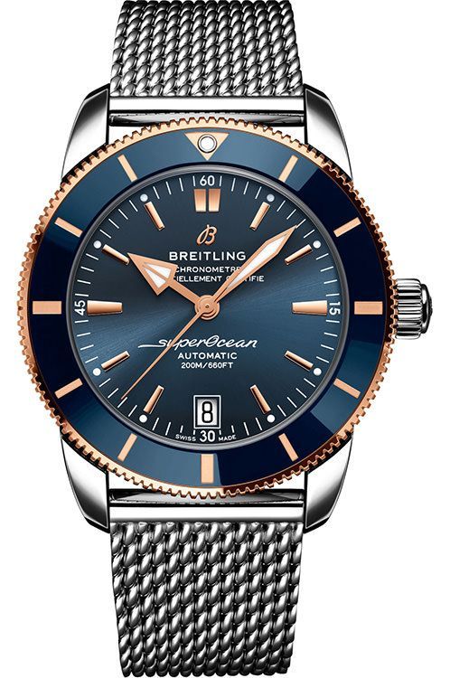 Breitling Superocean Heritage 42 mm Watch in Blue Dial
