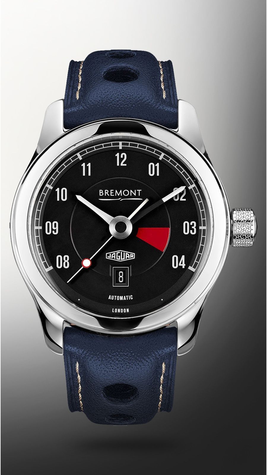 Bremont Jaguar MKIII 43 mm Watch in Black Dial