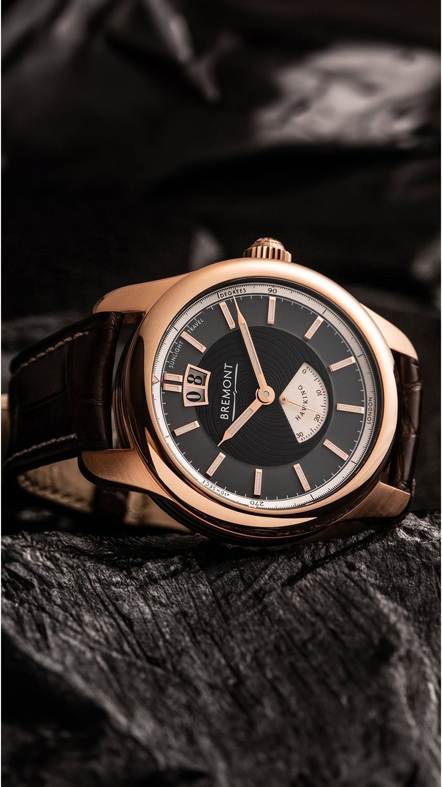 Bremont Hawking White Gold
