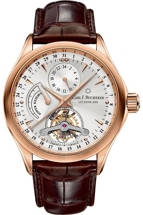 Carl F. Bucherer Manero 41.8 mm Watch in Silver Dial