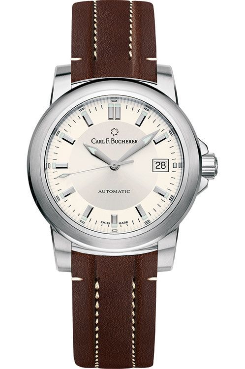 Carl F. Bucherer Patravi 38 mm Watch in Silver Dial