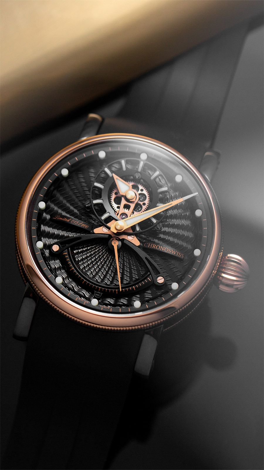 Chronoswiss ReSec Automatic Watch | CH-6925T.1R-BKGO/71-2