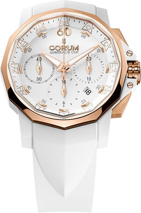 Corum Challenger 44 44 mm Watch in White Dial