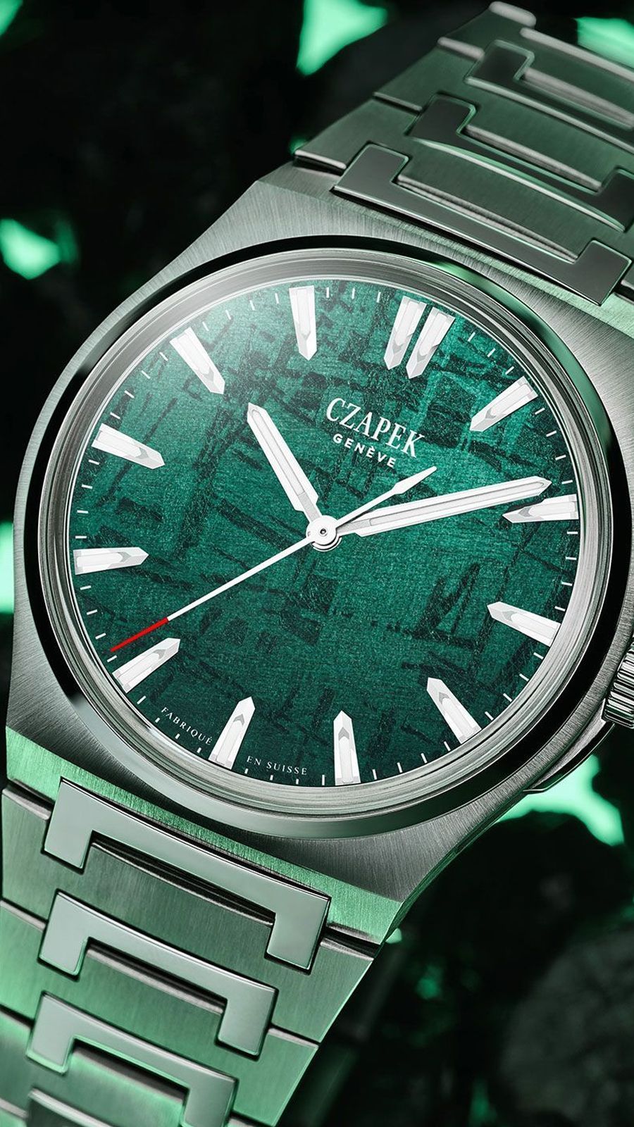 Czapek Antartique Green Meteor