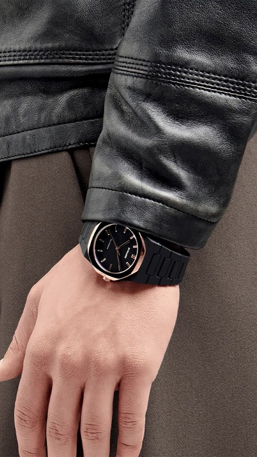 D1 Milano Polycarbon Quartz Watch | PCBJ35