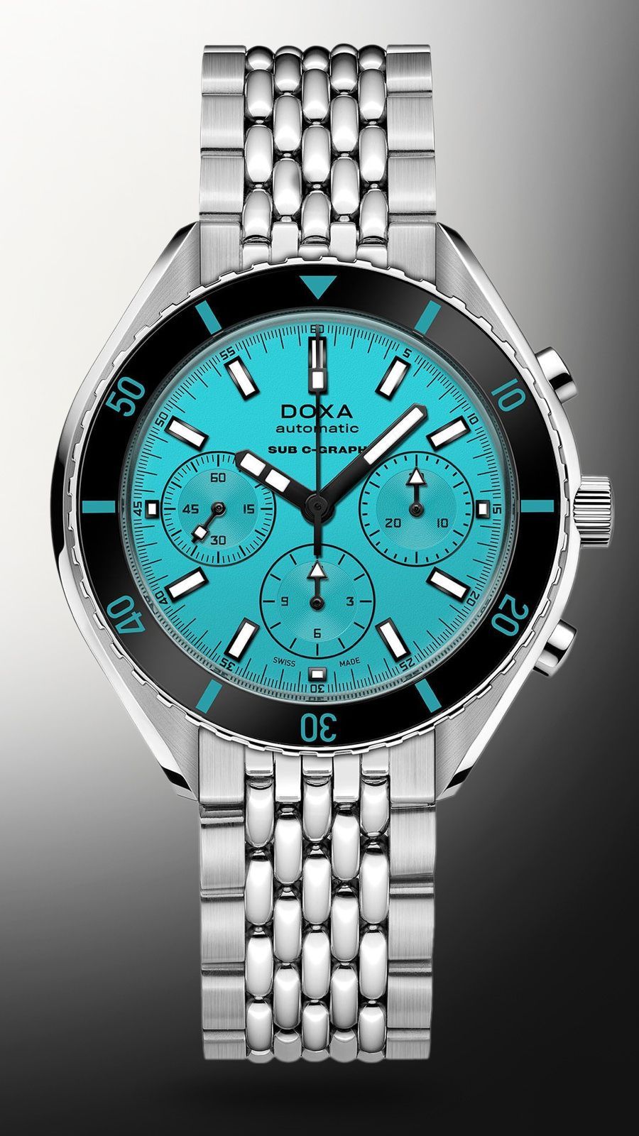Doxa Sub 200 C-Graph Aquamarine