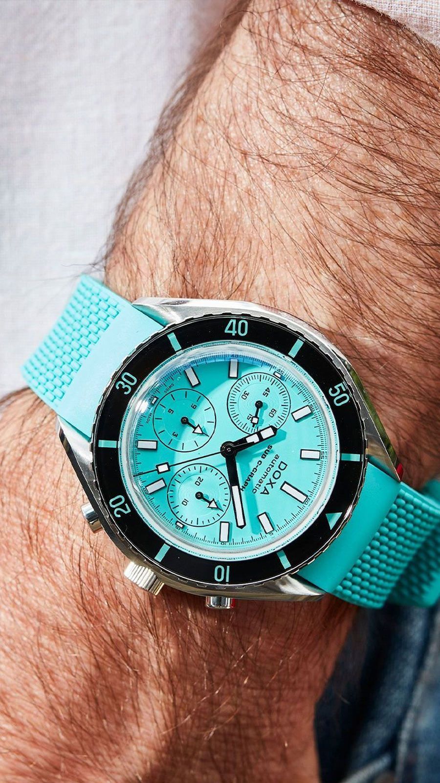 Doxa Sub 200 C-Graph Aquamarine
