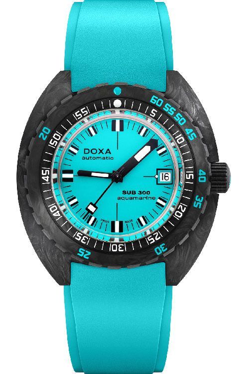 Doxa SUB 300 Carbon Aquamarine