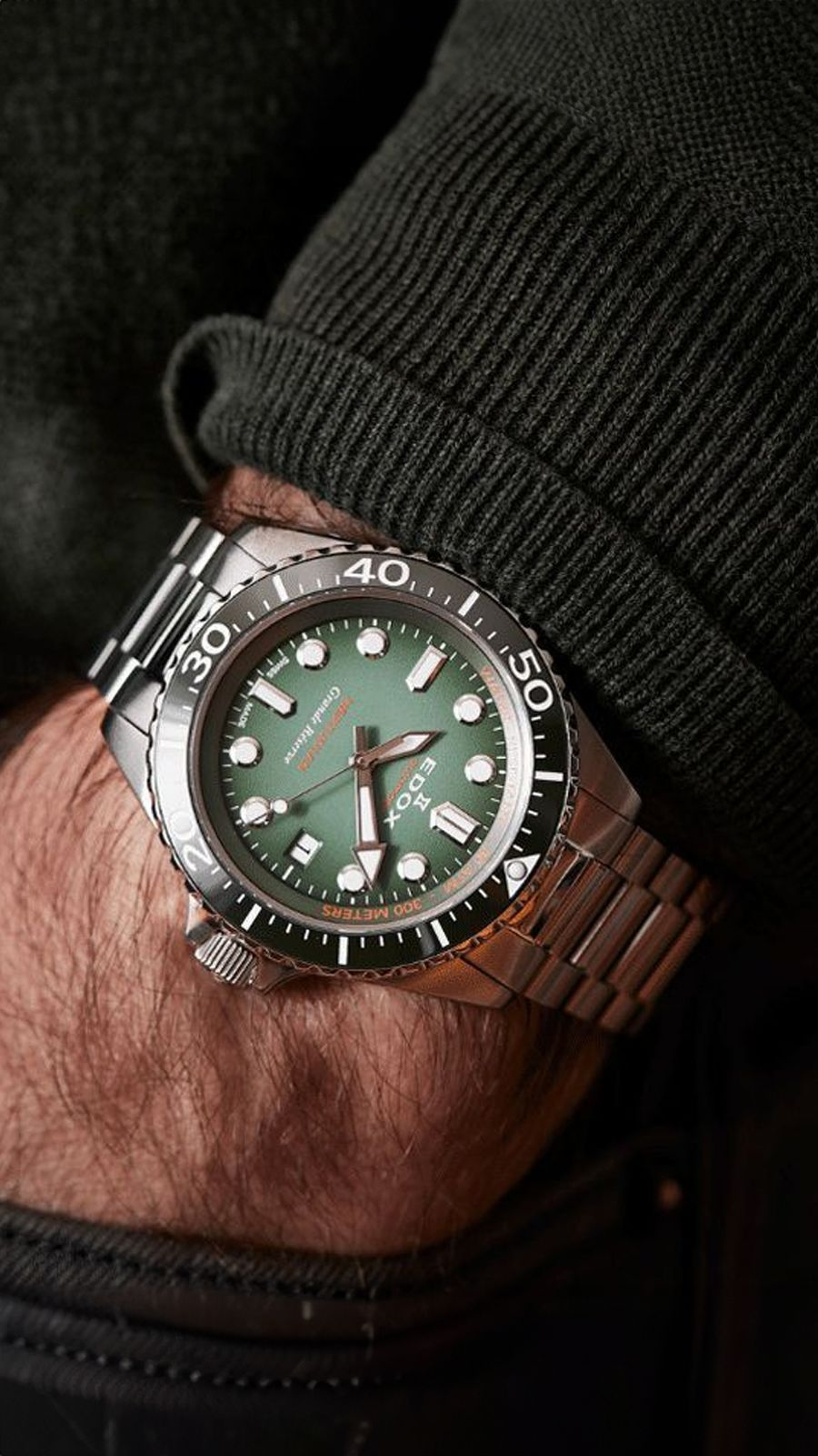 Edox Neptunian Automatic Watch | 80801 3VM VDN