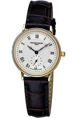 Frederique Constant Gents 37 mm Watch in Silver Dial