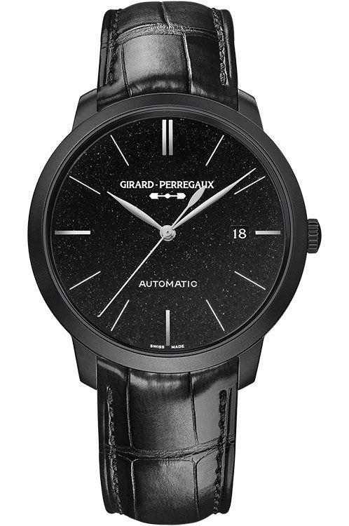 Girard Perregaux HMS 40 mm Watch in Black Dial