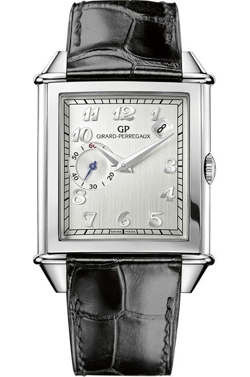 Girard Perregaux Vintage 1945 33.3 mm Watch in Silver Dial