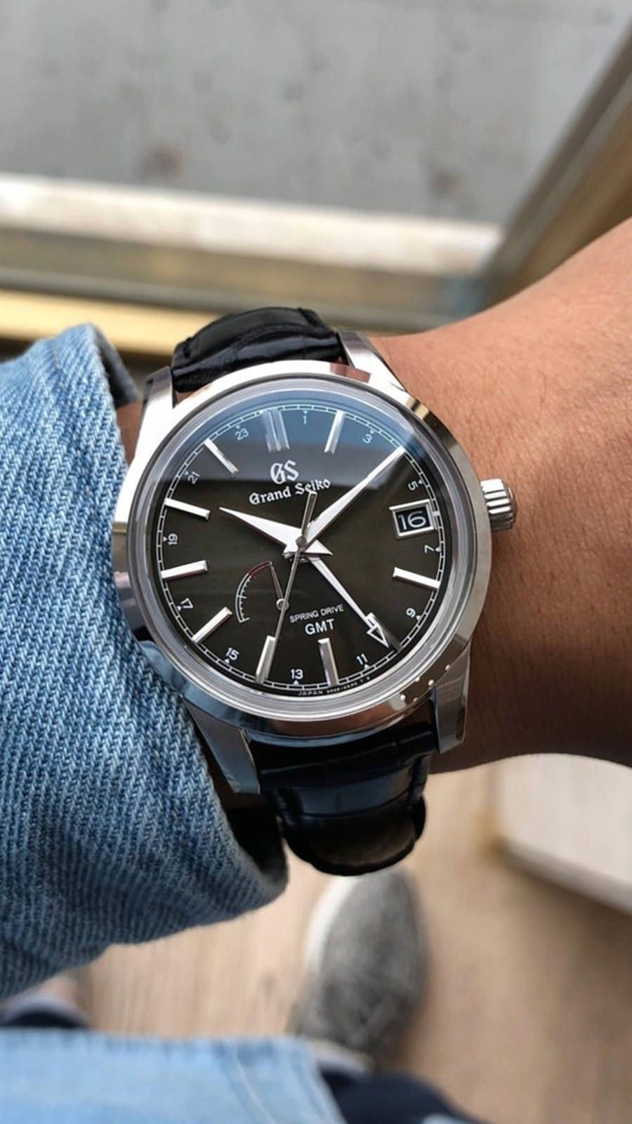 Grand seiko spring drive gmt sbge227 best sale