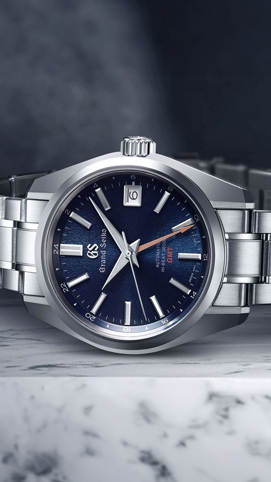 Grand Seiko Heritage 40 mm Watch in Blue Dial