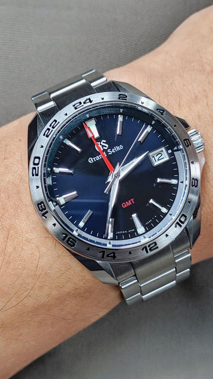 Grand seiko gmt sbgn005g best sale