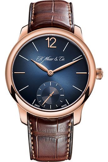 H. Moser Cie. Small Seconds 38.8 mm Watch in Blue Dial