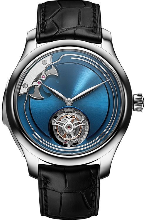 H. Moser Cie. Concept Minute Repeater 43 mm Watch in Blue Dial