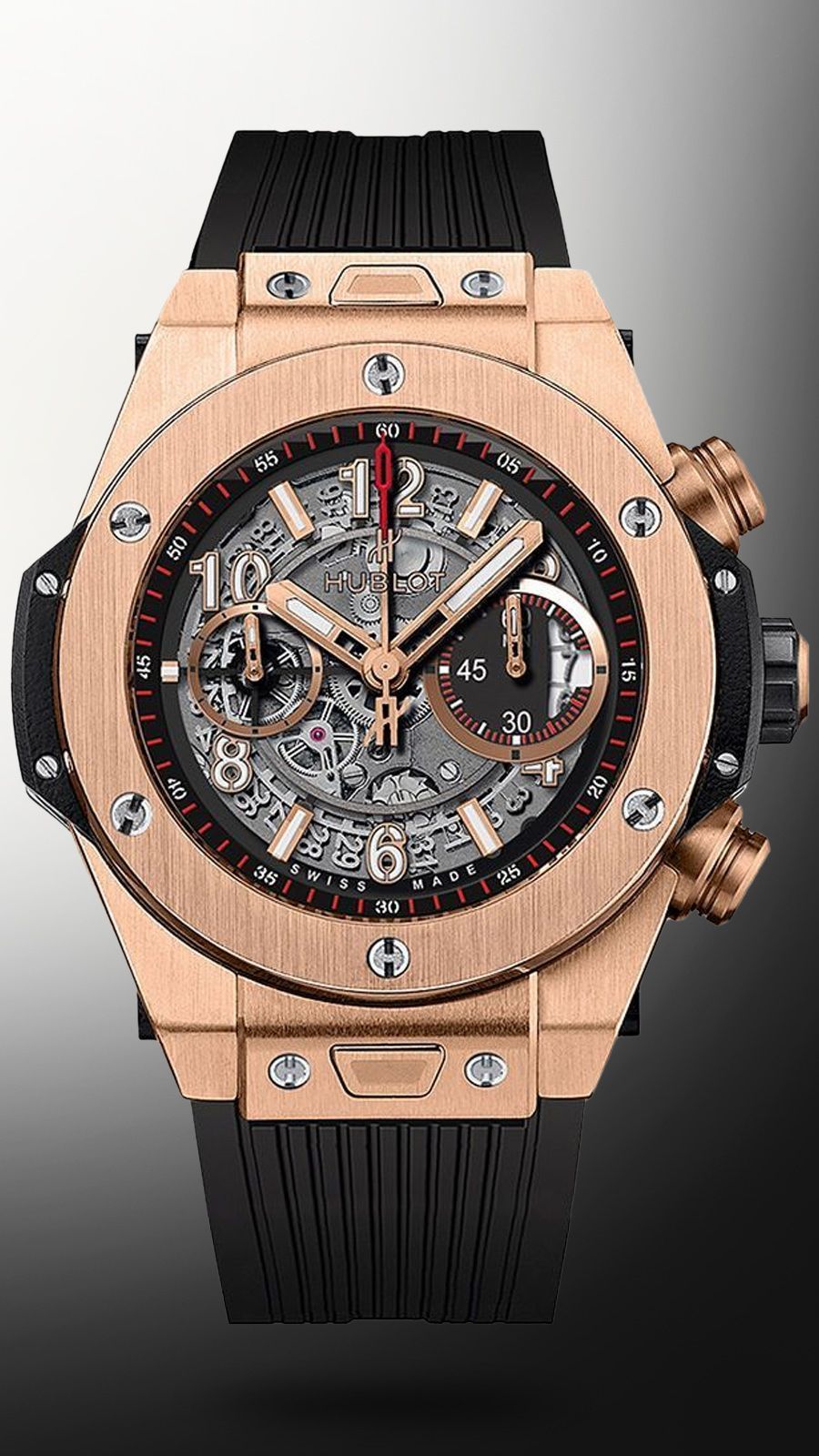 Big Bang Unico King Gold Ceramic