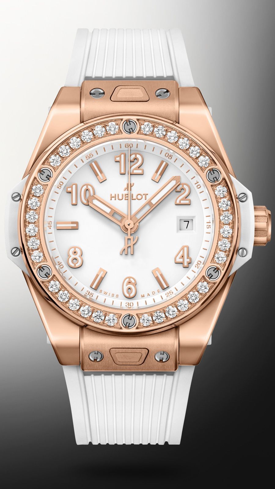 One Click King Gold White