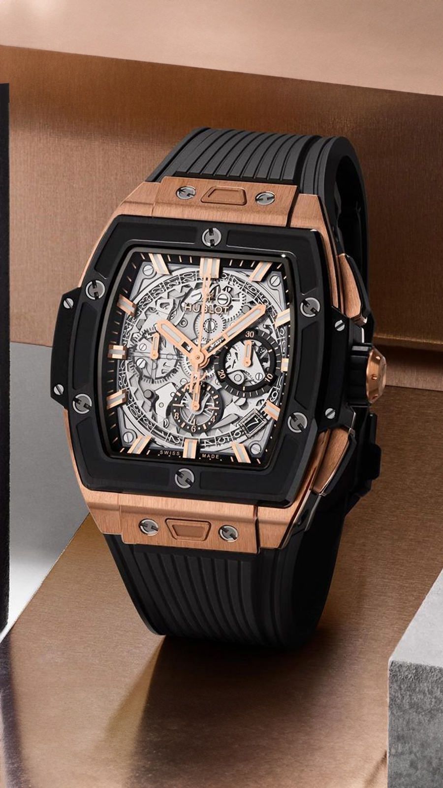 Hublot Spirit of Big Bang 42 mm Watch in Skeleton Dial