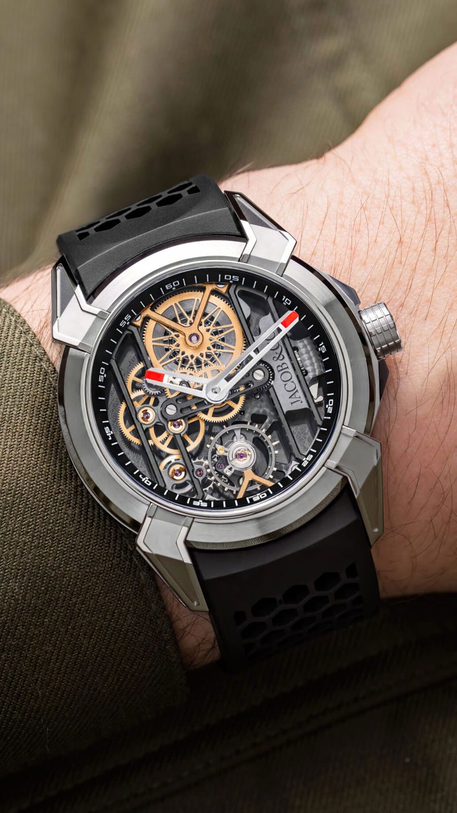 Jacob & Co. Epic X Manual Winding Watch | EX110.20.AA.AO.ABRUA