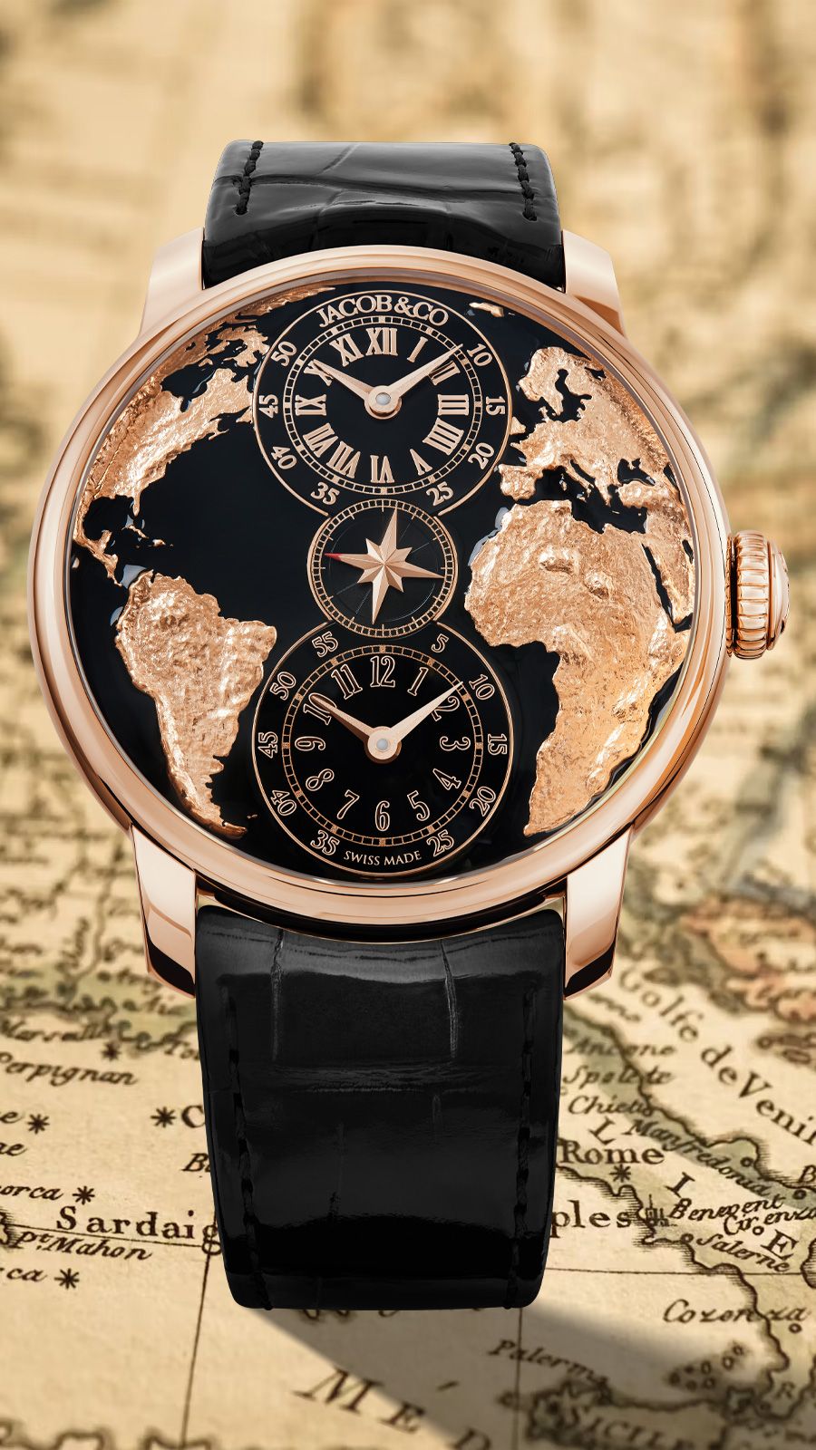 Jacob & Co. The World Is Yours Dual Time Zone