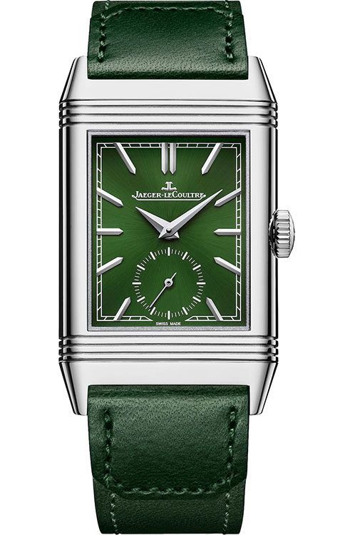 Jaeger LeCoultre Reverso Tribute 27.4 mm Watch in Green Dial